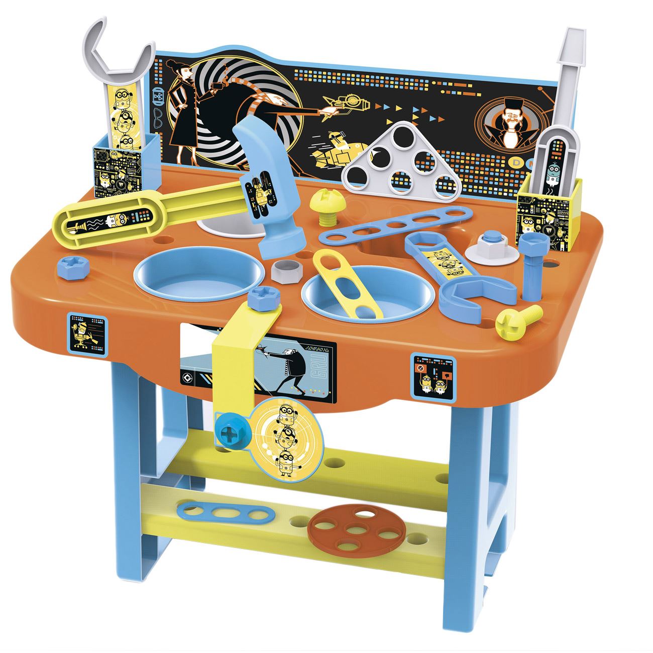 Atelier pentru copii cu 22 de Piese pentru construit , ATS , 36x9x48 cm