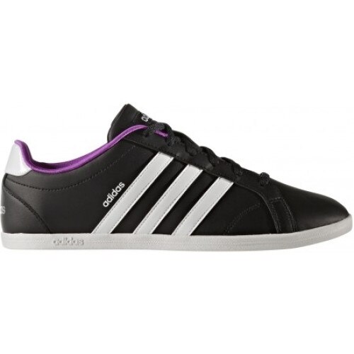 Pantofi Sport adidas vs coneo qt w, Negru/Alb