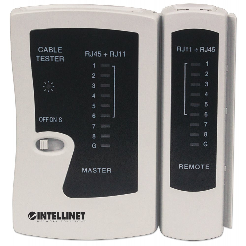 Tester Intellinet de conectare, RJ45/12/11 PROLAN, 9V