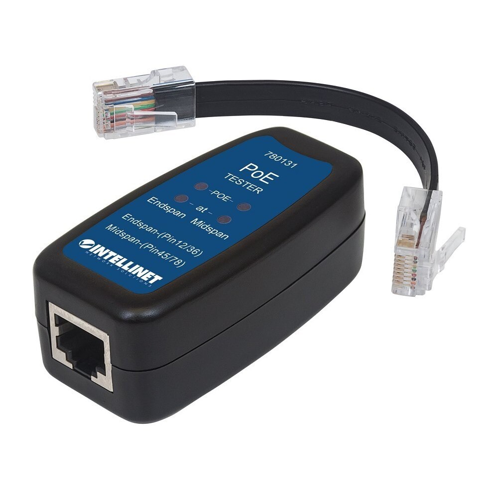 Tester voltaj Intellinet, POE / POE, Ethernet