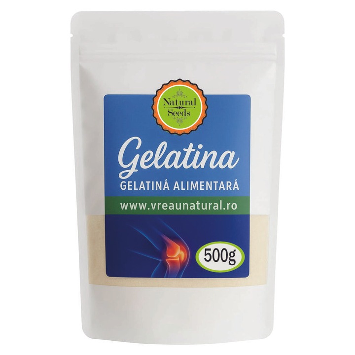 Sanoarticulatii - Gelatina Alimentara 500 gr, Natural Seeds Product