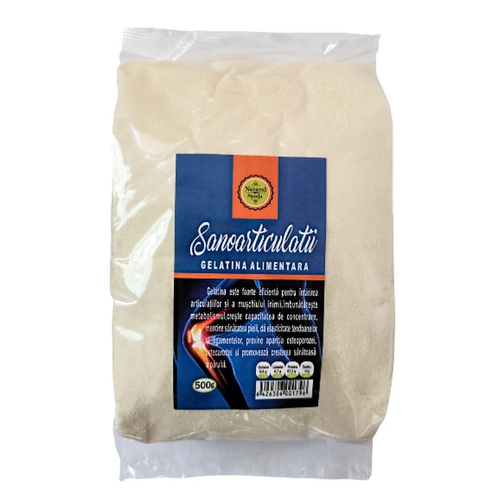 Sanoarticulatii - Gelatina Alimentara 500 gr , Natural Seeds Product