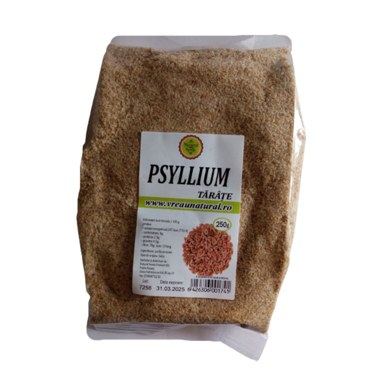 Psyllium korpa 250 gr, Természetes magvak termék