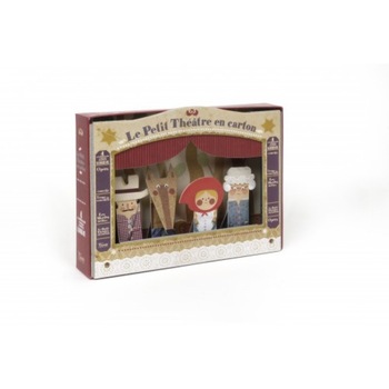 Teatru cu papusi Scufita rosie - Londji Teatru cu papusi Scufita rosie - Londji