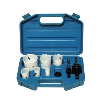 Set carote Bi-metal 24750, 19, 22, 29, 38, 44, 57 mm Set carote Bi-metal 24750, 19, 22, 29, 38, 44, 57 mm