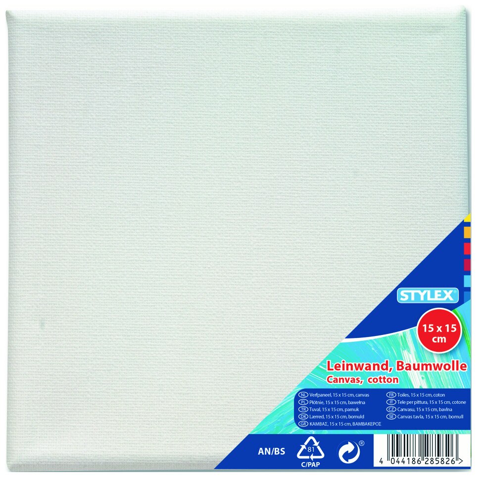 Panza pentru pictura pe sasiu Stylex-15x15cm