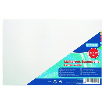 Panza pictura Stylex-tip carton panzat-20x30cm Panza pictura Stylex-tip carton panzat-20x30cm