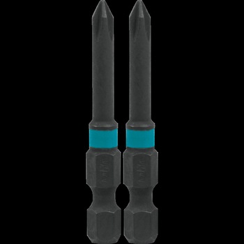 Set de 2 biti de impact, Makita, Impact Black, PZ1x50mm Set de 2 biti de impact, Makita, Impact Black, PZ1x50mm