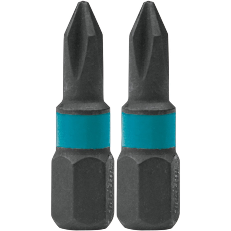 Set de 2 biti de impact, Makita, Impact Black, PH1x25mm