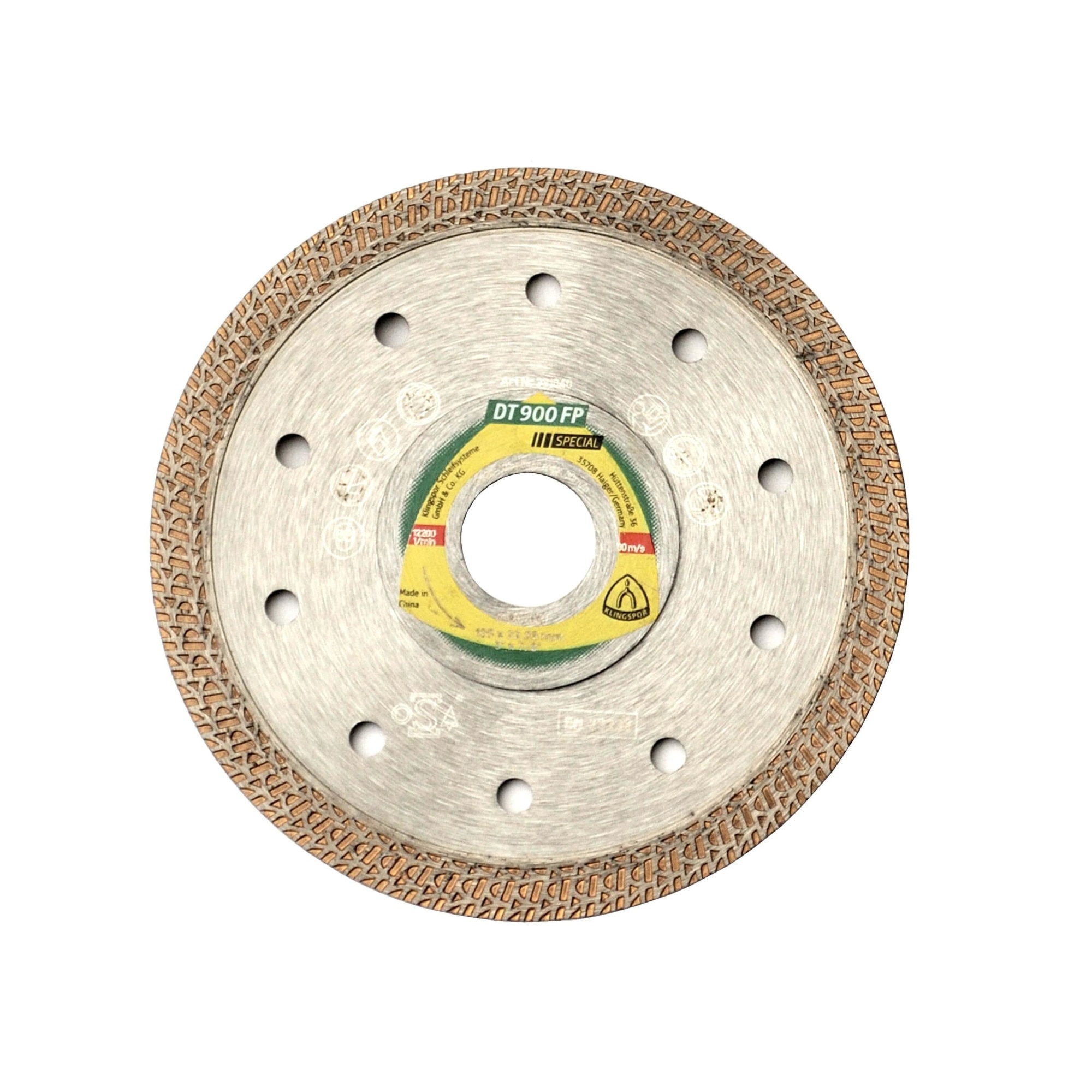 Disc diamantat Turbo 125X1.4X22.23 mm DT900FP