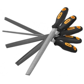 Set 5 pile pentru metal si lemn, 200mm Tolsen Set 5 pile pentru metal si lemn, 200mm Tolsen