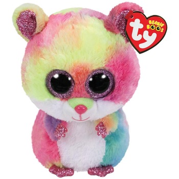 Jucarie de plus TY - Beanie Boos, Rodney Harciog multicolor, 15 cm Jucarie de plus TY - Beanie Boos, Rodney Harciog multicolor, 15 cm