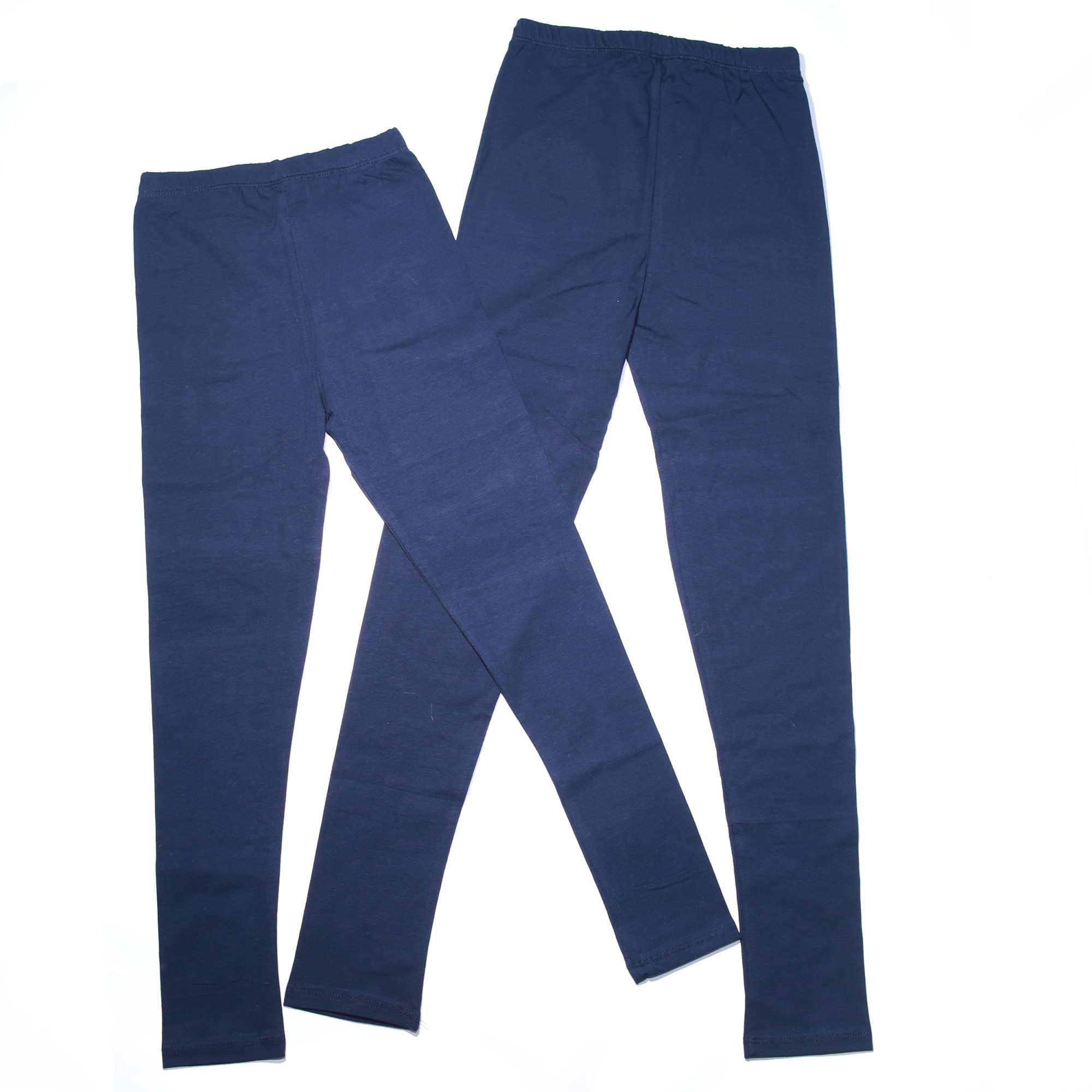 Set 2 colanti Minnie Mouse, bumbac, bleumarin, Albastru marin