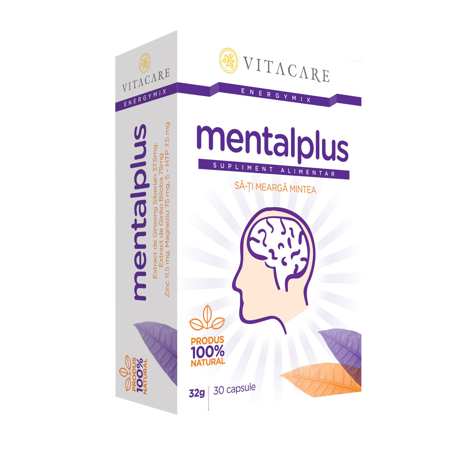 Mentalplus, Vitacare, 30 cps