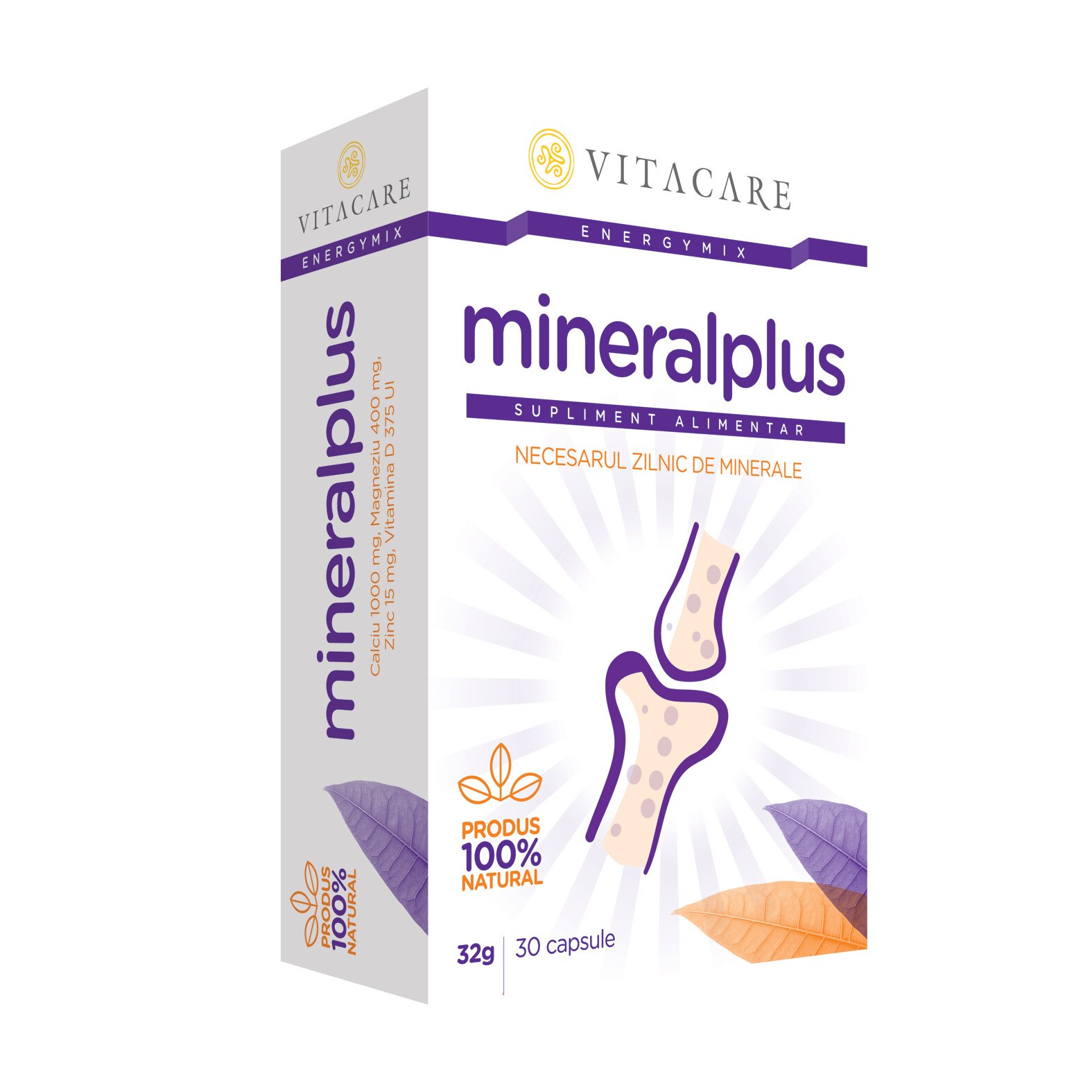 Mineralplus, Vitacare, 30 cps