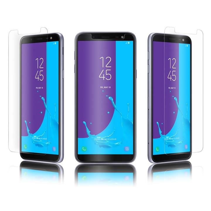 Стъклен протектор Tempered Glass за Samsung J6 2018 , Прозрачен