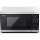 Микровълнова фурна Sharp YC-MG02ES, 20 л, 800 W, Digital, Grill, EasyClean, Eco Function, Child Lock, Сребрист