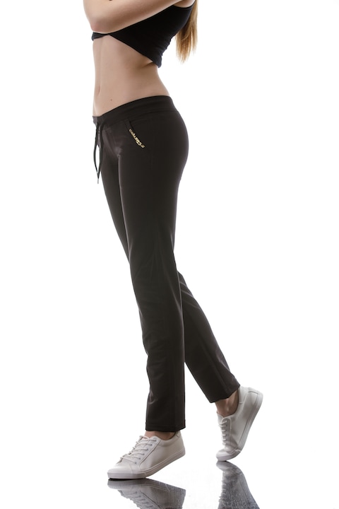 Дамски спортен панталон Comerse №6, цвят черен, размер S