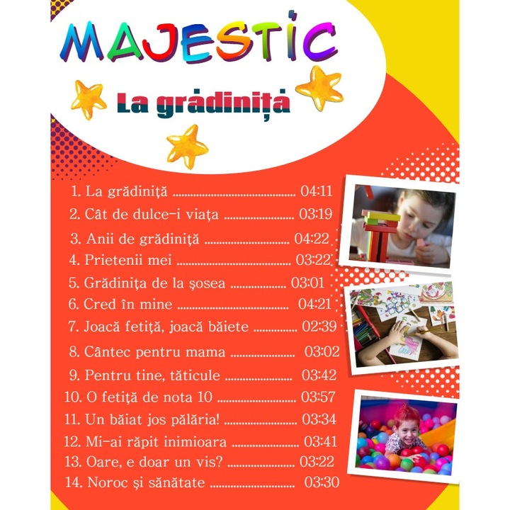 La gradinita - CD cu muzica pentru copii