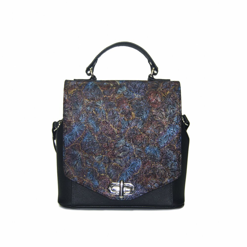 Geanta dama,Zea,piele naturala,neagra