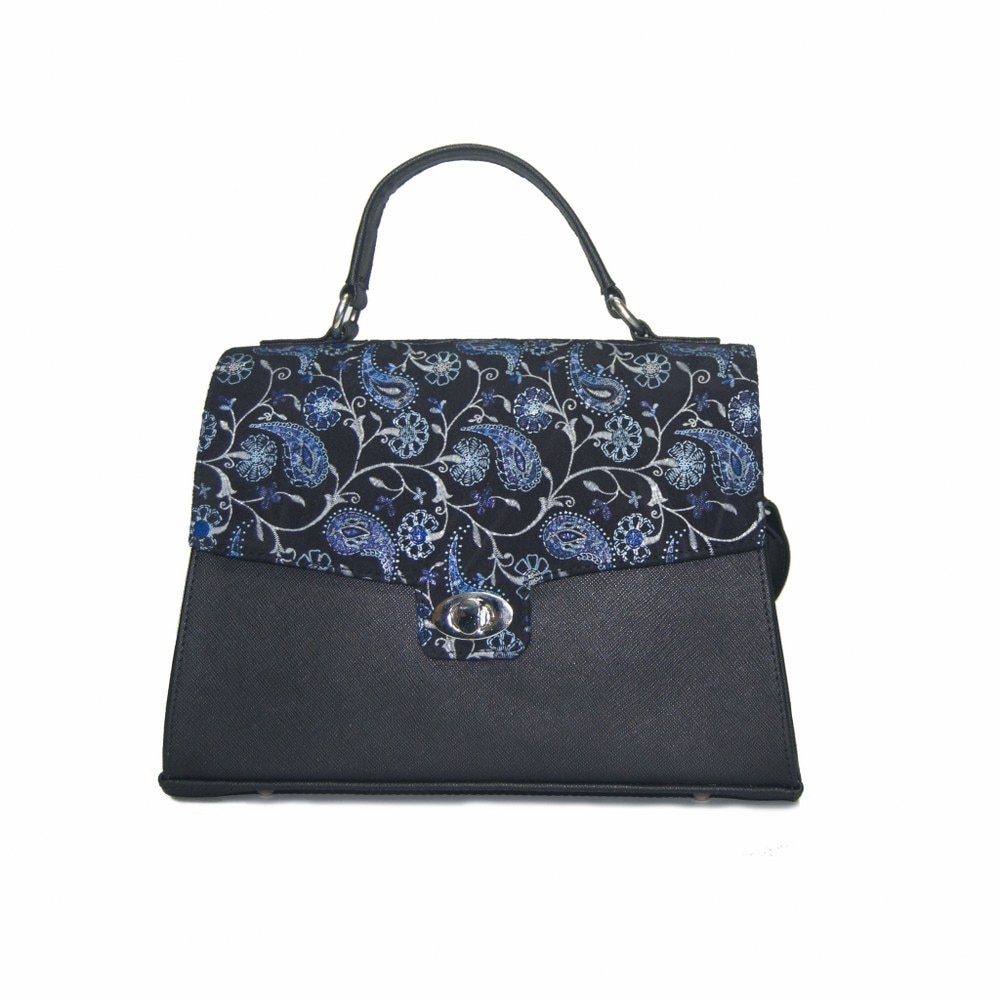 Geanta dama,Zea,piele naturala,neagra