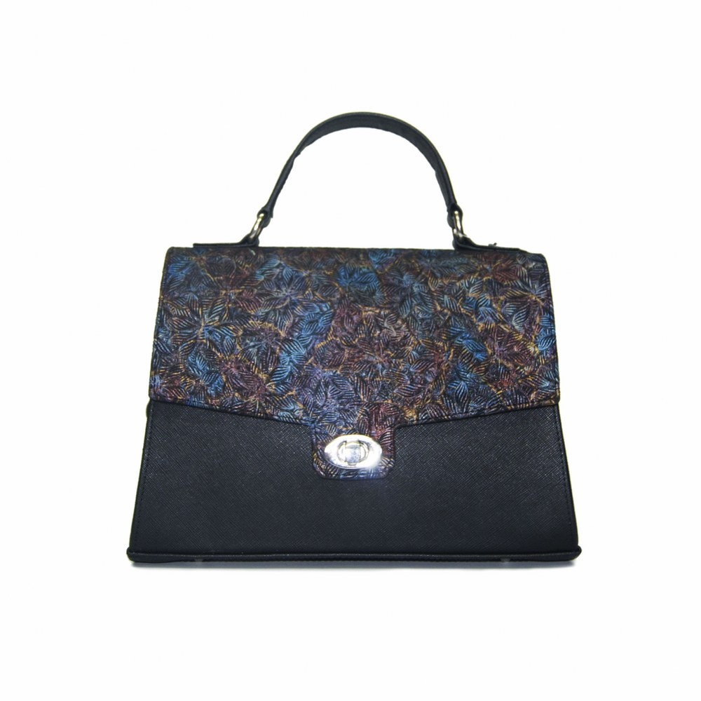 Geanta dama,Zea,piele naturala,neagra