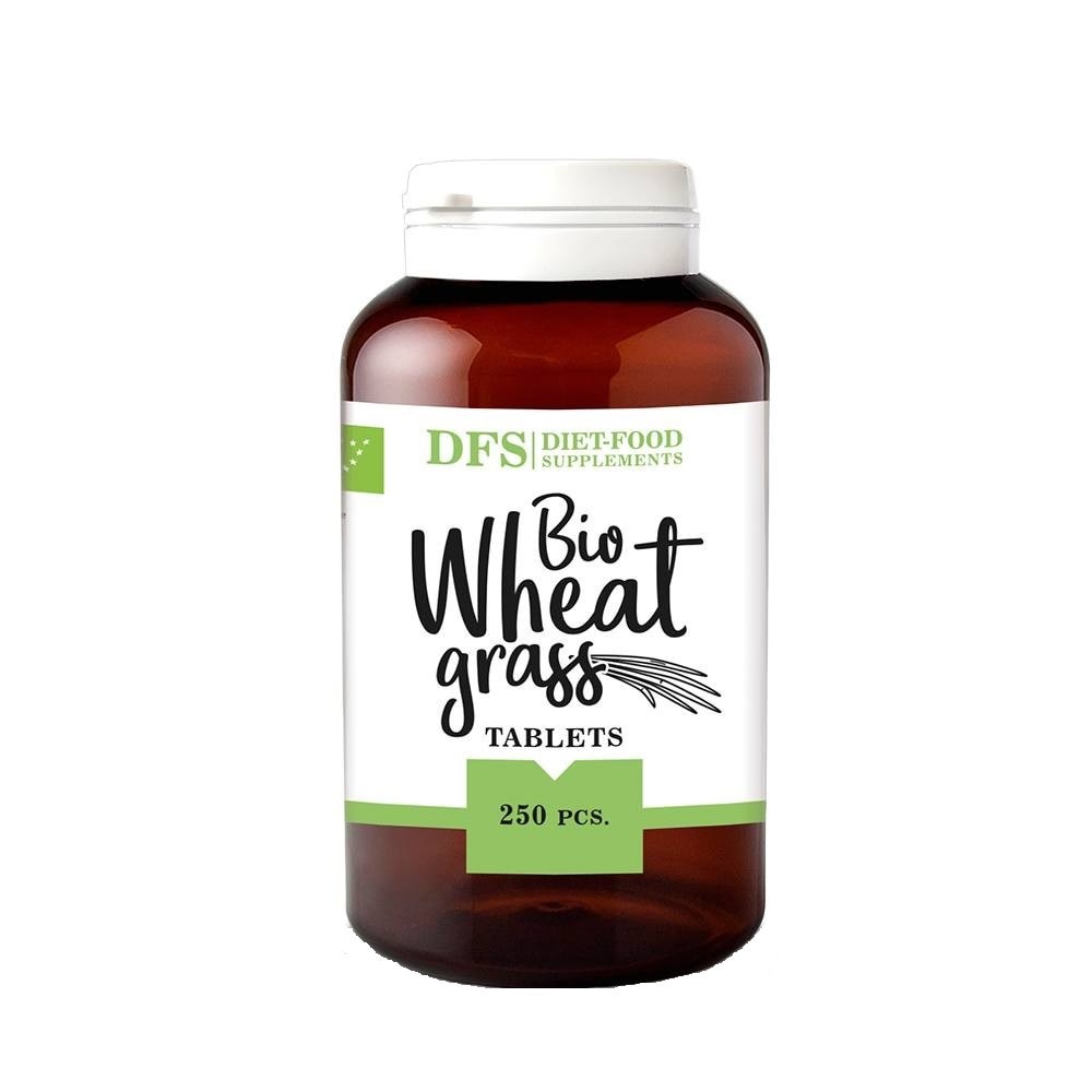 Tablete Iarba de grau Bio - 250 tablete x 500mg, 125g, Diet Food