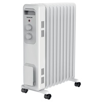 Radiator cu ulei, Sencor, 2000W, 9 elemente, Alb