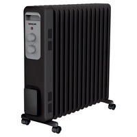 Radiator electric cu ulei, Sencor, 2500W, 13 elemente, Negru
