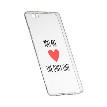 Husa Silicon, Transparent, Slim, You Are The Only One, 114, Huawei Honor 4A Husa Silicon, Transparent, Slim, You Are The Only One, 114, Huawei Honor 4A