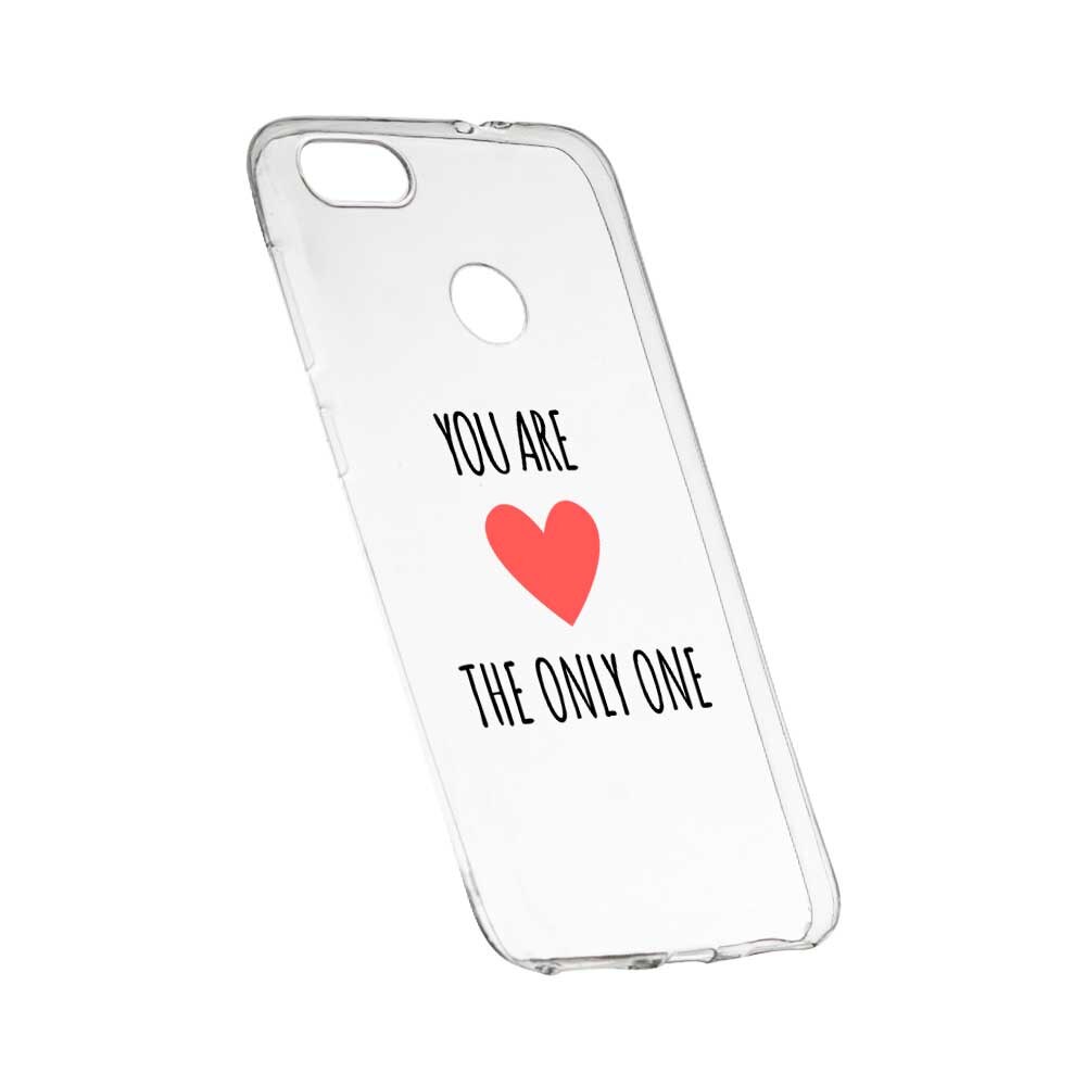 Husa Silicon, Transparent, Slim, You Are The Only One, 114, Huawei Y9 2018