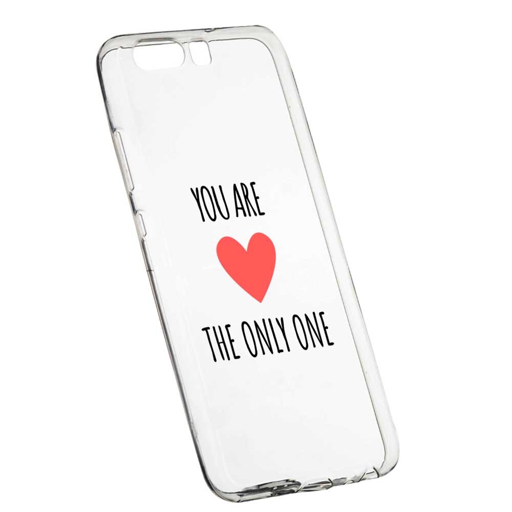 Husa Silicon, Transparent, Slim, You Are The Only One, 114, Huawei HONOR 9