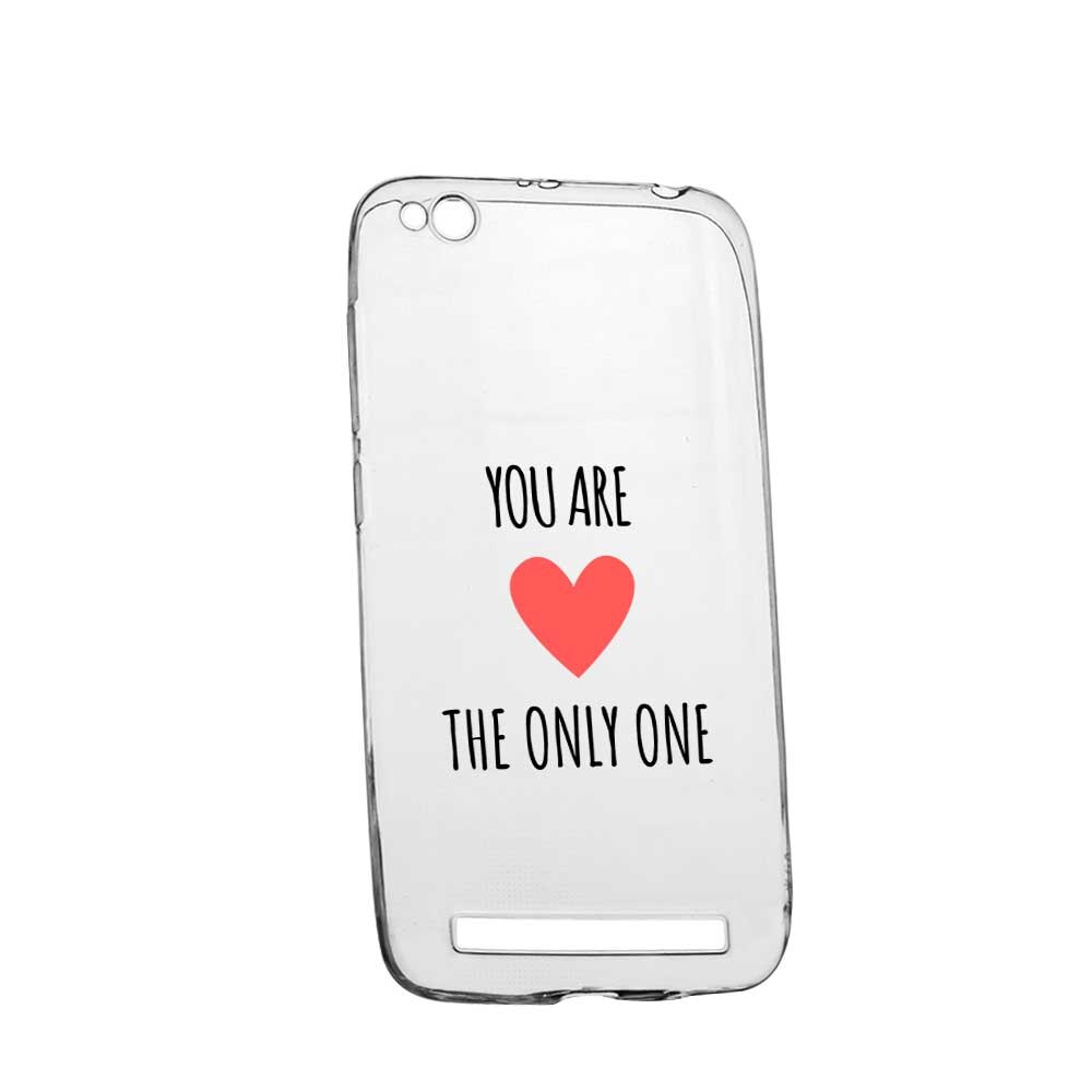 Husa Silicon, Transparent, Slim, You Are The Only One, 114, Xiaomi Redmi 4A