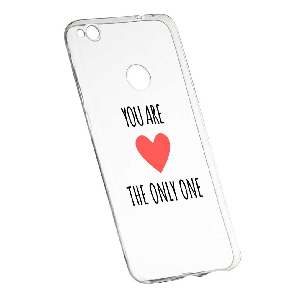 Husa Silicon, Transparent, Slim, You Are The Only One, 114, Xiaomi Mi Max