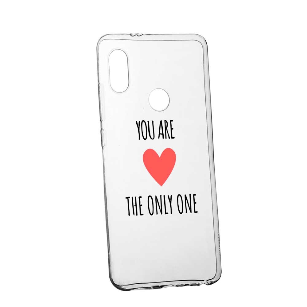 Husa Silicon, Transparent, Slim, You Are The Only One, 114, Xiaomi Mi8