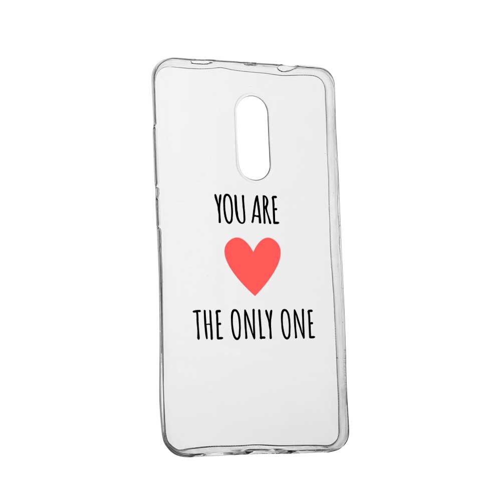 Husa Silicon, Transparent, Slim, You Are The Only One, 114, Huawei Mate 10 Lite