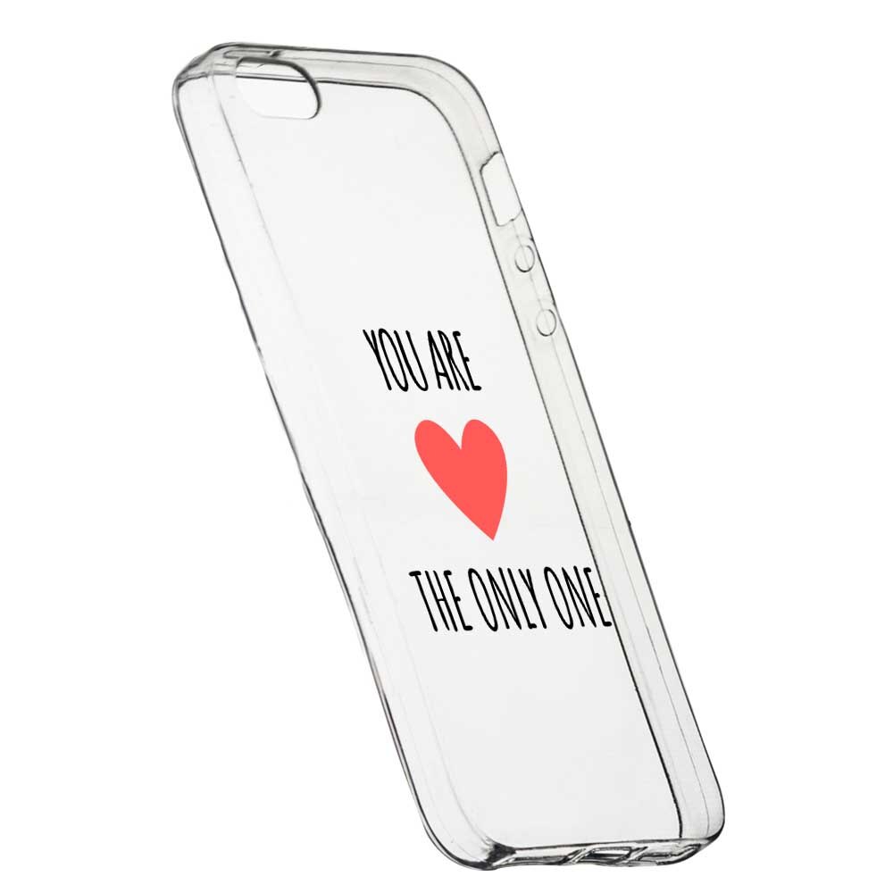 Husa Silicon, Transparent, Slim, You Are The Only One, 114, Xiaomi Mi5S