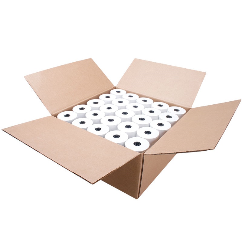 Set Role Termice pentru Taxi 56 mm X 25 m, 140 Buc/Set, 48 gr/m² - Hartie Fiscala Brandpaper pentru Taximetre