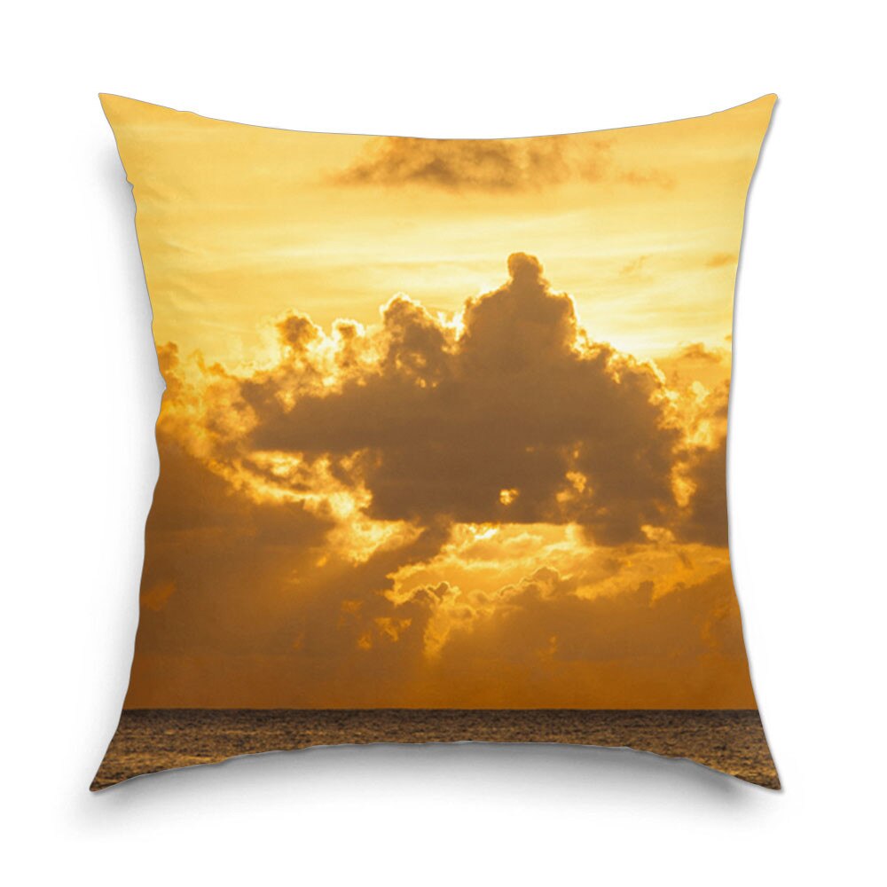 Perna decorativa Soare dupa nori 40 x 40 cm