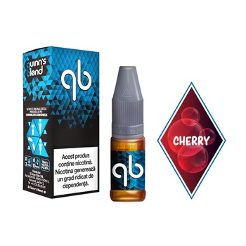 Lichid Tigara Electronica Cherry / QB Blue - 10ml 6 mg/Nicotina Lichid Tigara Electronica Cherry / QB Blue - 10ml 6 mg/Nicotina