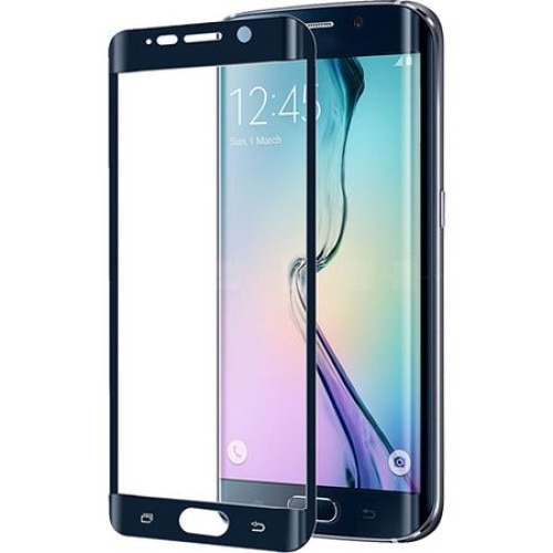 Fatal camp Memo Folie protectie ecran, sticla 3D pentru Samsung Galaxy S6 Edge, albastra -  eMAG.ro
