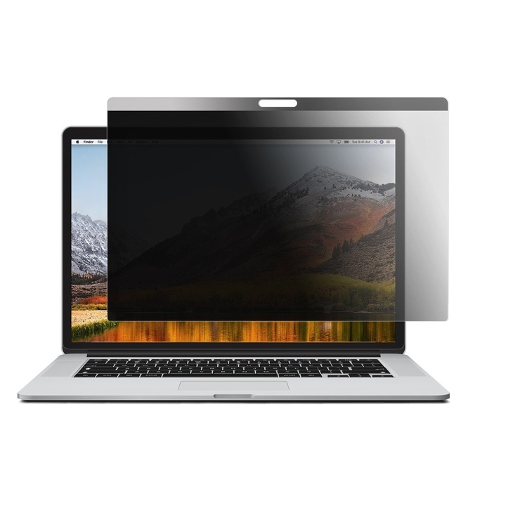 Folie magnetica privacy pentru Apple Macbook Pro 15 incognito confidentialitate