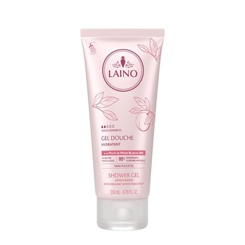 Gel de dus Laino piersica alba, 200 ml Gel de dus Laino piersica alba, 200 ml