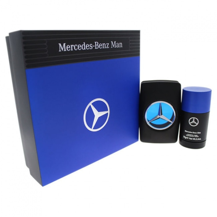 Set Mercedes Benz, Barbati: Apa de Toaleta, 75 ml + Deodorant stick, 75 ml