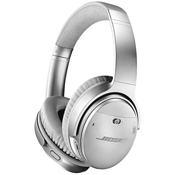 Casti Audio Over the Ear Bose QC35 II, Wireless, Bluetooth, Noise cancelling, Microfon, Autonomie 20 ore, Argintiu Casti Audio Over the Ear Bose QC35 II, Wireless, Bluetooth, Noise cancelling, Microfon, Autonomie 20 ore, Argintiu