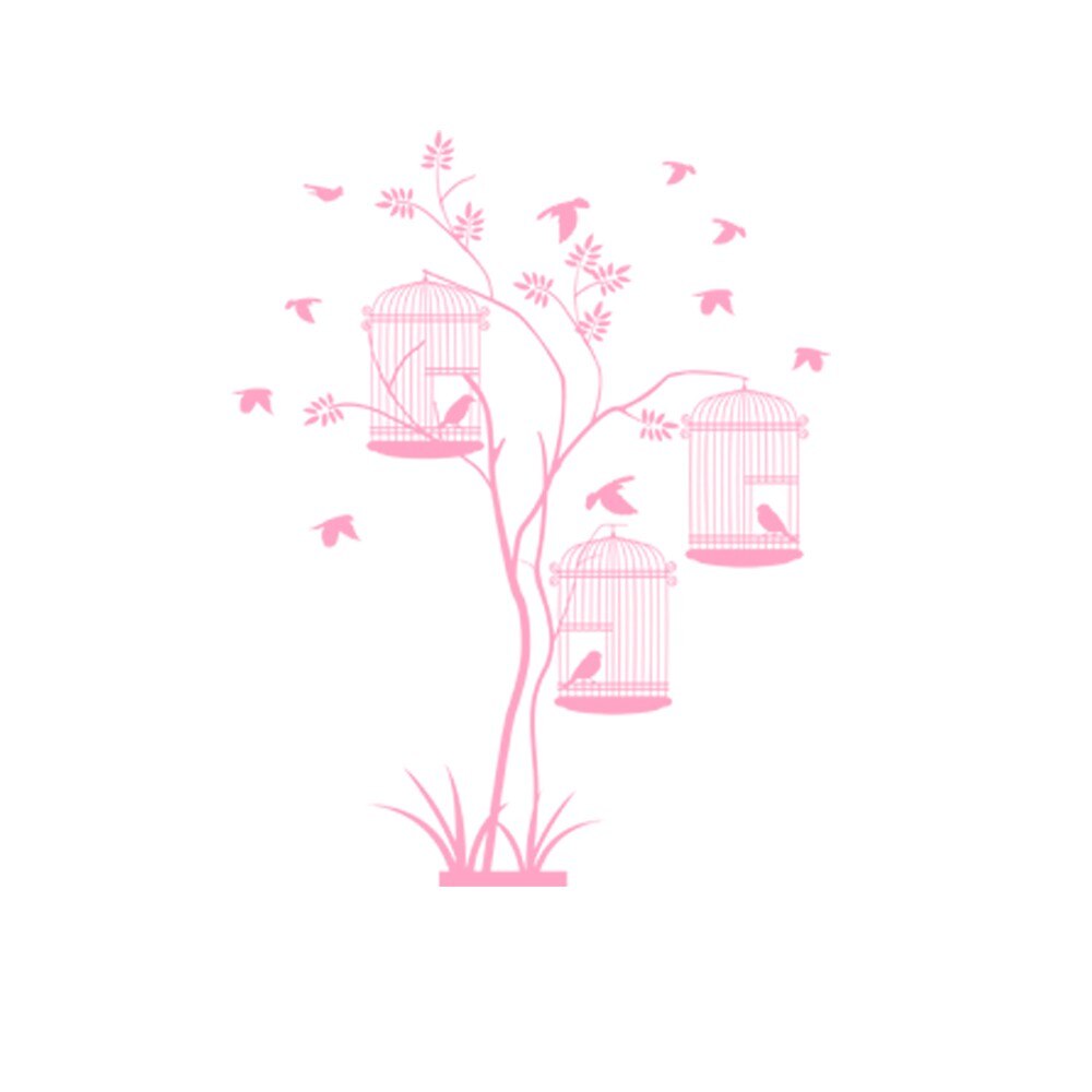 Sticker decorativ Libertate Roz Deschis - 79x100 cm - BeeStick