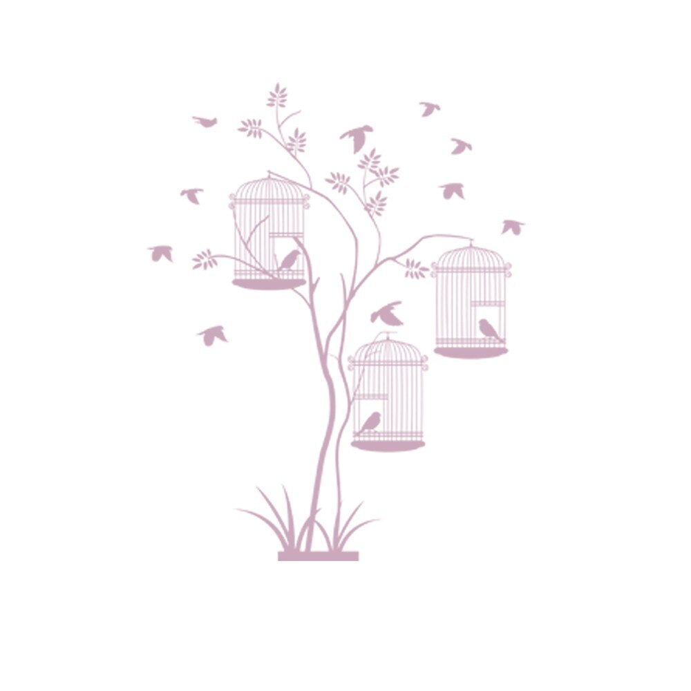 Sticker decorativ Libertate Violet Deschis - 79x100 cm - BeeStick