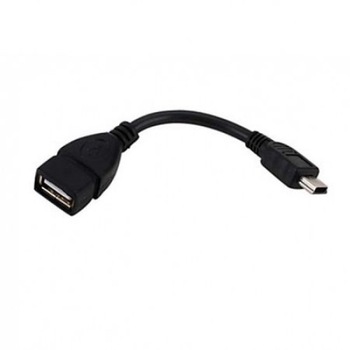 Pachet 2 x Cablu OTG USB-Mini USB, 10cm Pachet 2 x Cablu OTG USB-Mini USB, 10cm