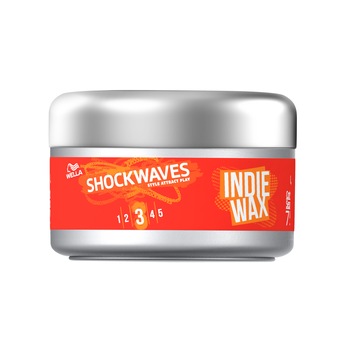 Ceara de par modelatoare Wella Shockwaves Indie pentru fixare medie, 75ml Ceara de par modelatoare Wella Shockwaves Indie pentru fixare medie, 75ml