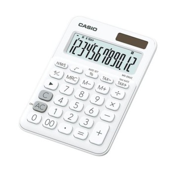 Calculator de birou Casio MS-20UC, 12 digit, alb Calculator de birou Casio MS-20UC, 12 digit, alb